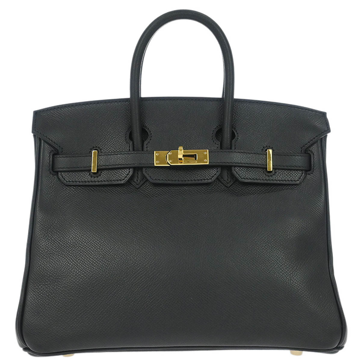 Hermes Black Epsom Birkin 25 Handbag