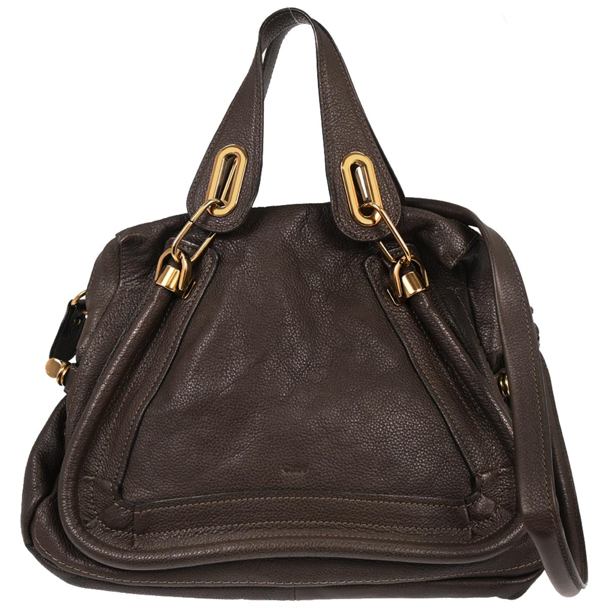 Chloe Brown Paraty 2way Shoulder Handbag