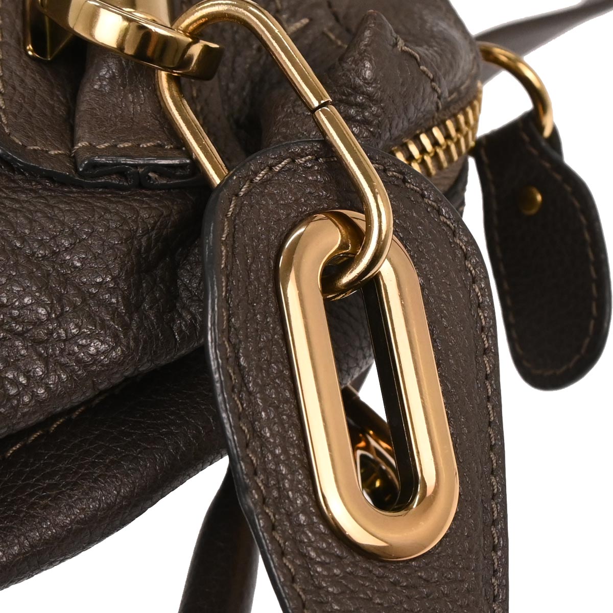 Chloe Brown Paraty 2way Shoulder Handbag