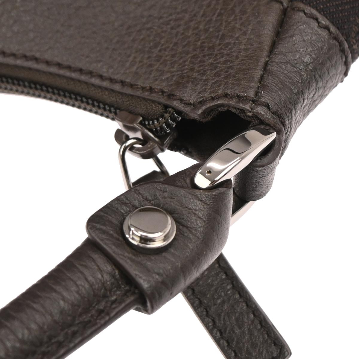 Gucci Brown Canvas GG Abbey D Ring Handbag