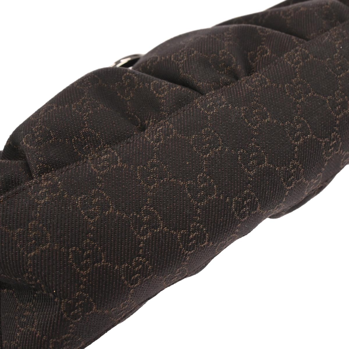 Gucci Brown Canvas GG Abbey D Ring Handbag