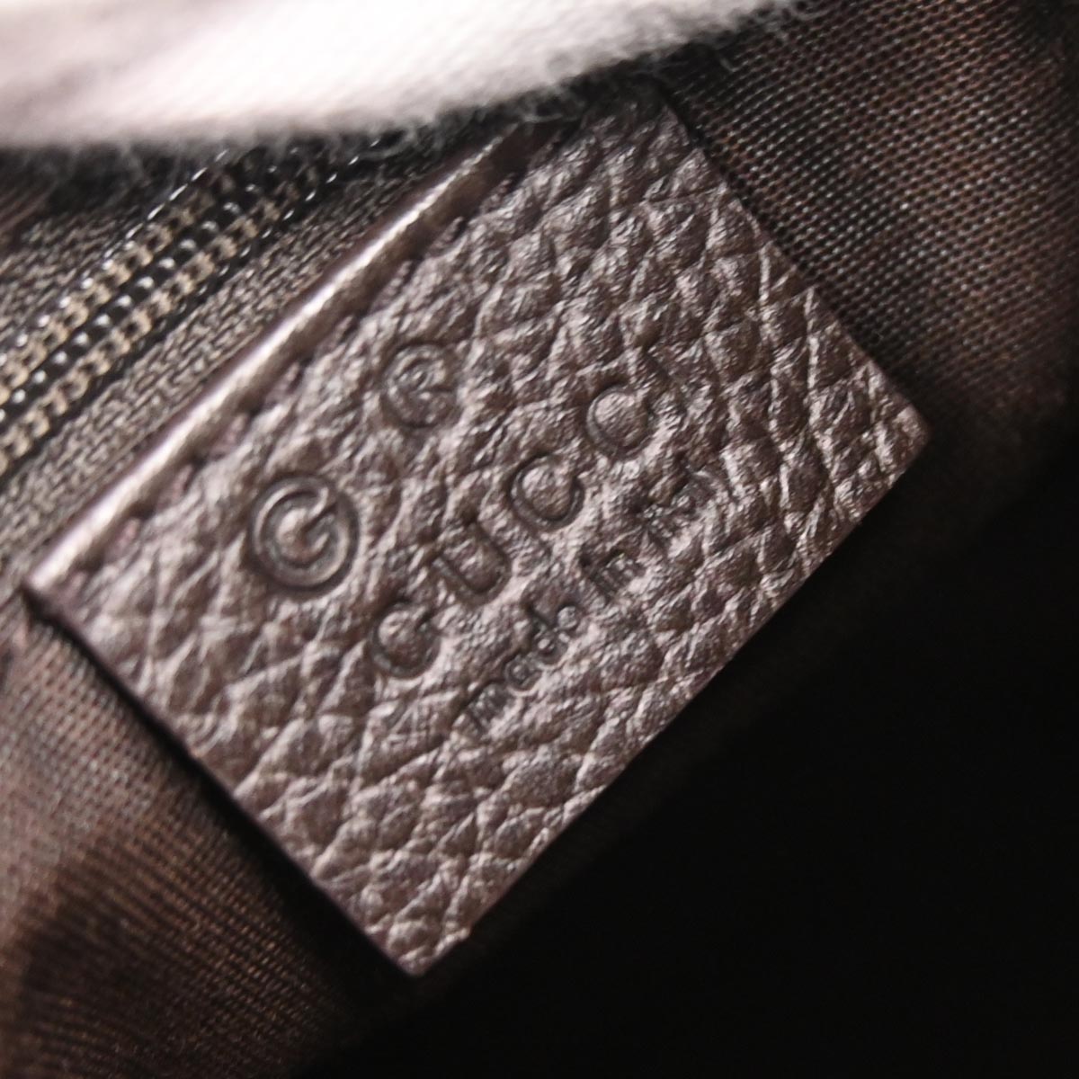 Gucci Brown Canvas GG Abbey D Ring Handbag