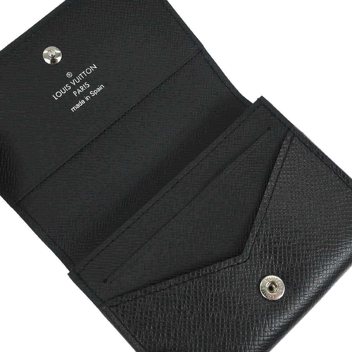 Louis Vuitton Taiga Envelope Carte de Visite NM Cardholder M64595 Small Good