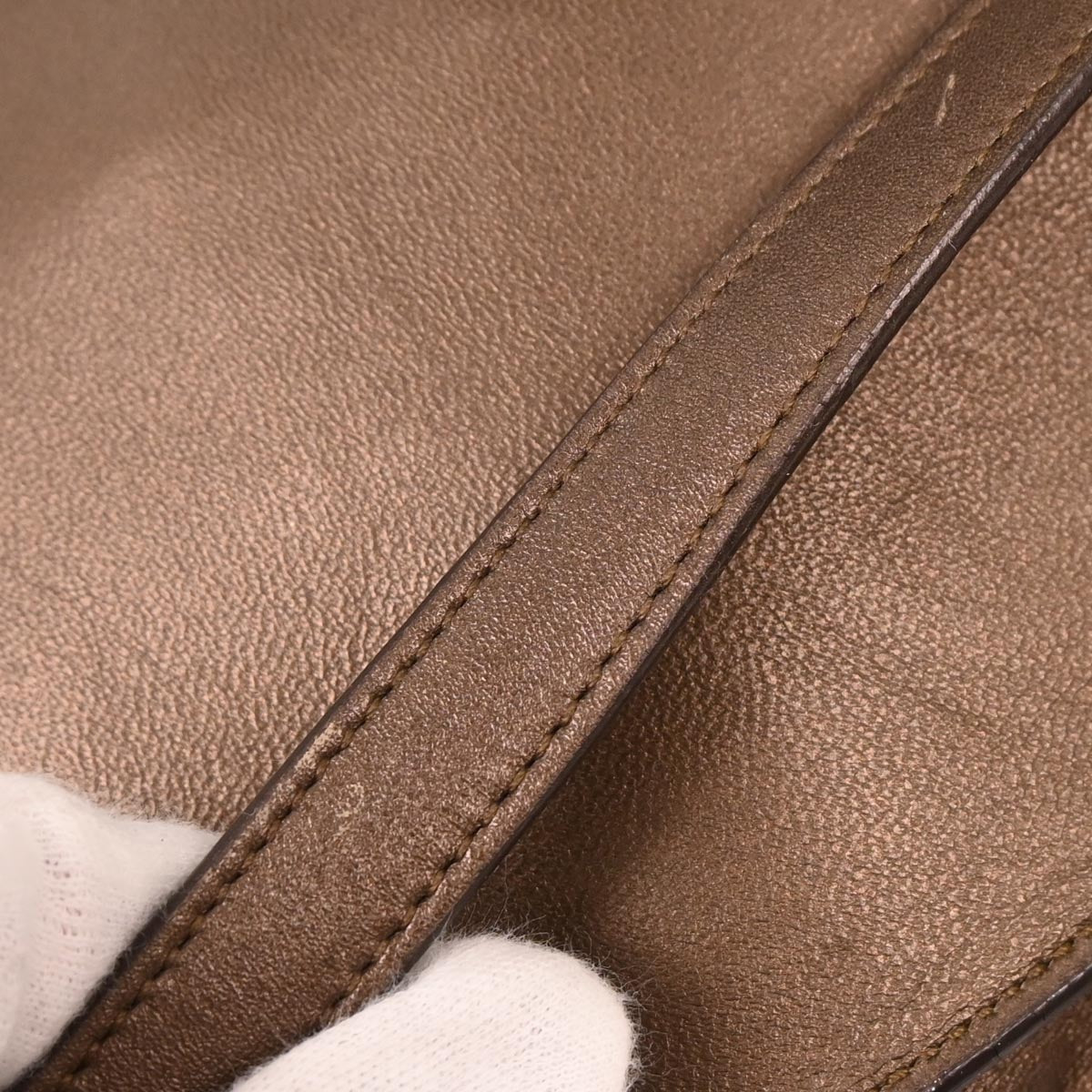 Loewe Brown Sheepskin Flamenco Shoulder Bag