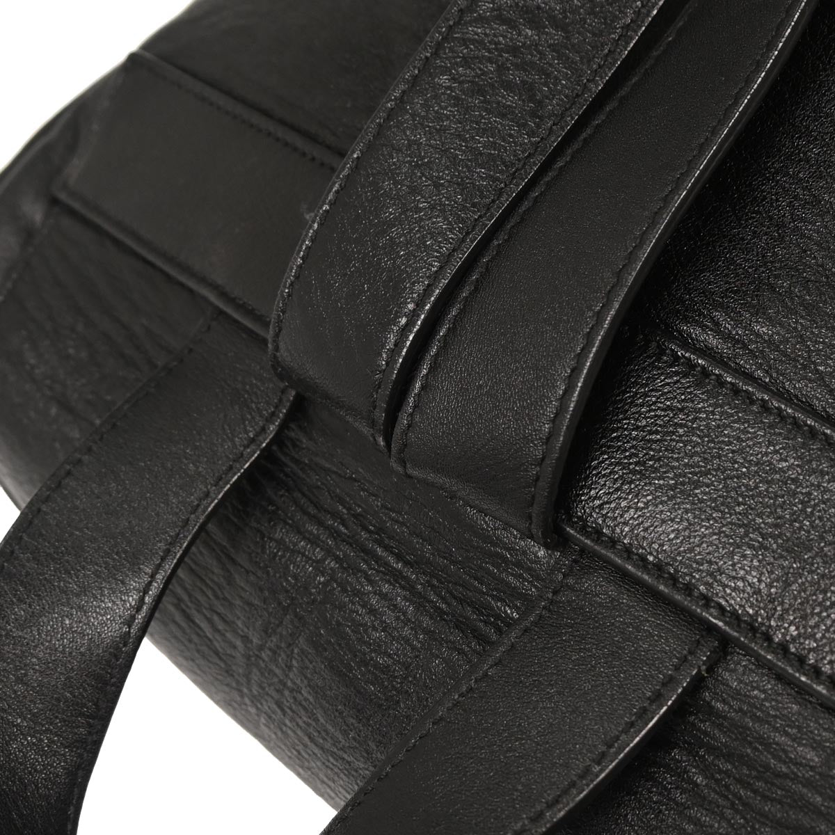 Saint Laurent Black Fringe Festival Backpack