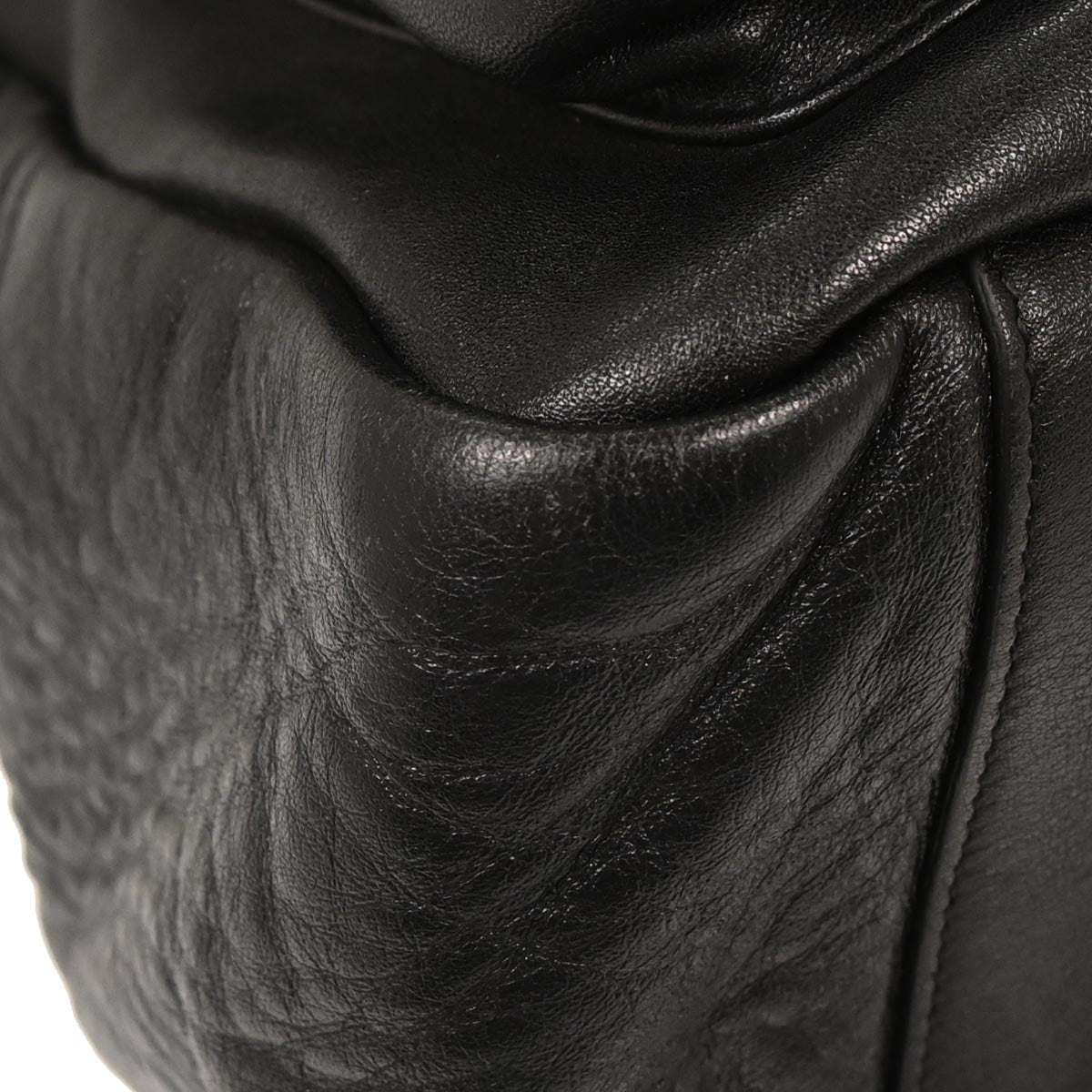 Saint Laurent Black Fringe Festival Backpack