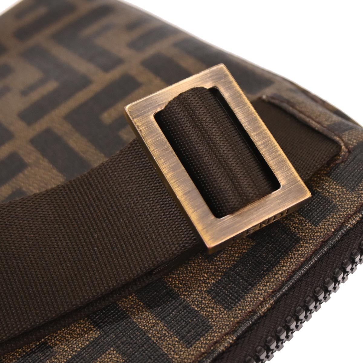 Fendi Brown Zucca Waist Bum Bag