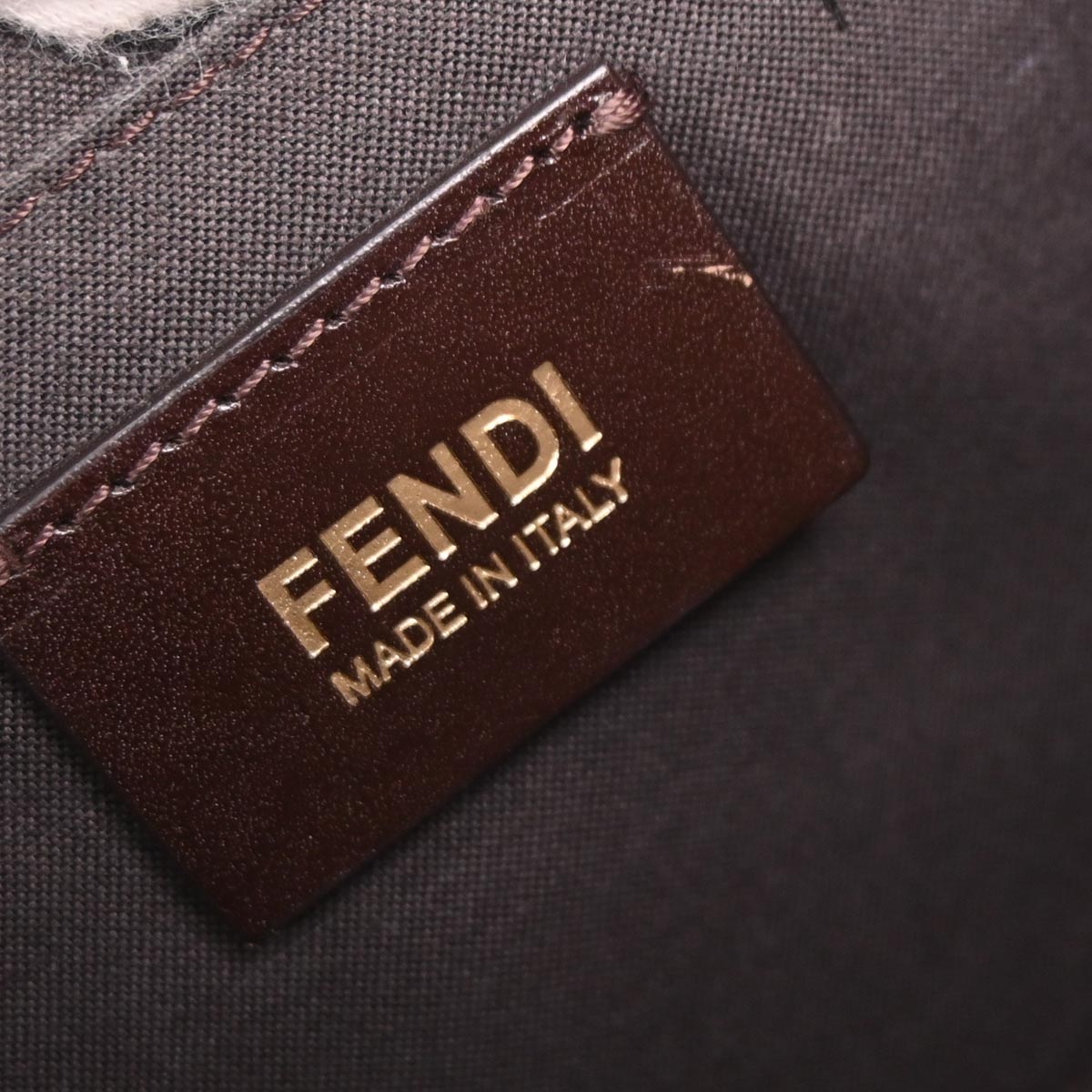 Fendi Brown Zucca Waist Bum Bag