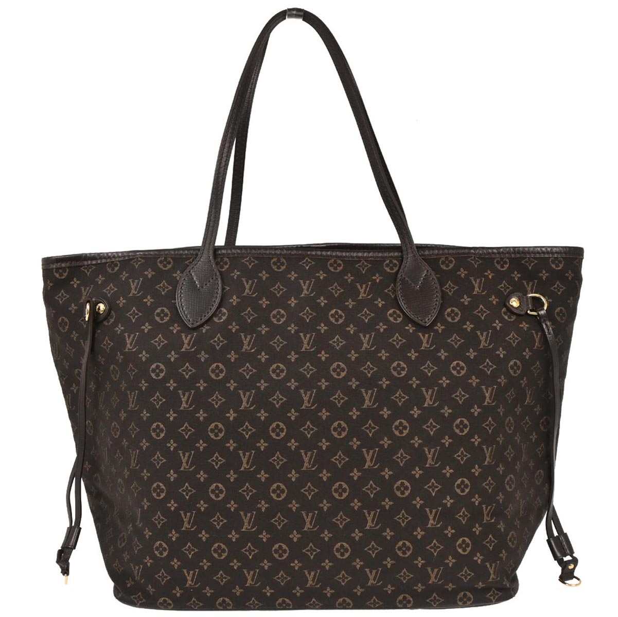 Louis Vuitton Brown Monogram Idylle Neverfull MM Tote M40513