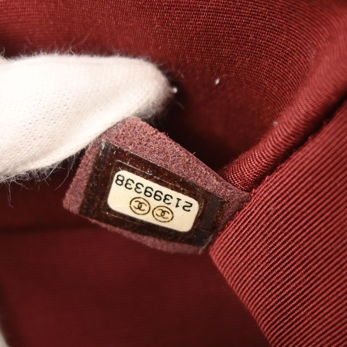 Chanel 2015-2016 Red Wool 2.55 Classic Double Flap Shoulder Bag