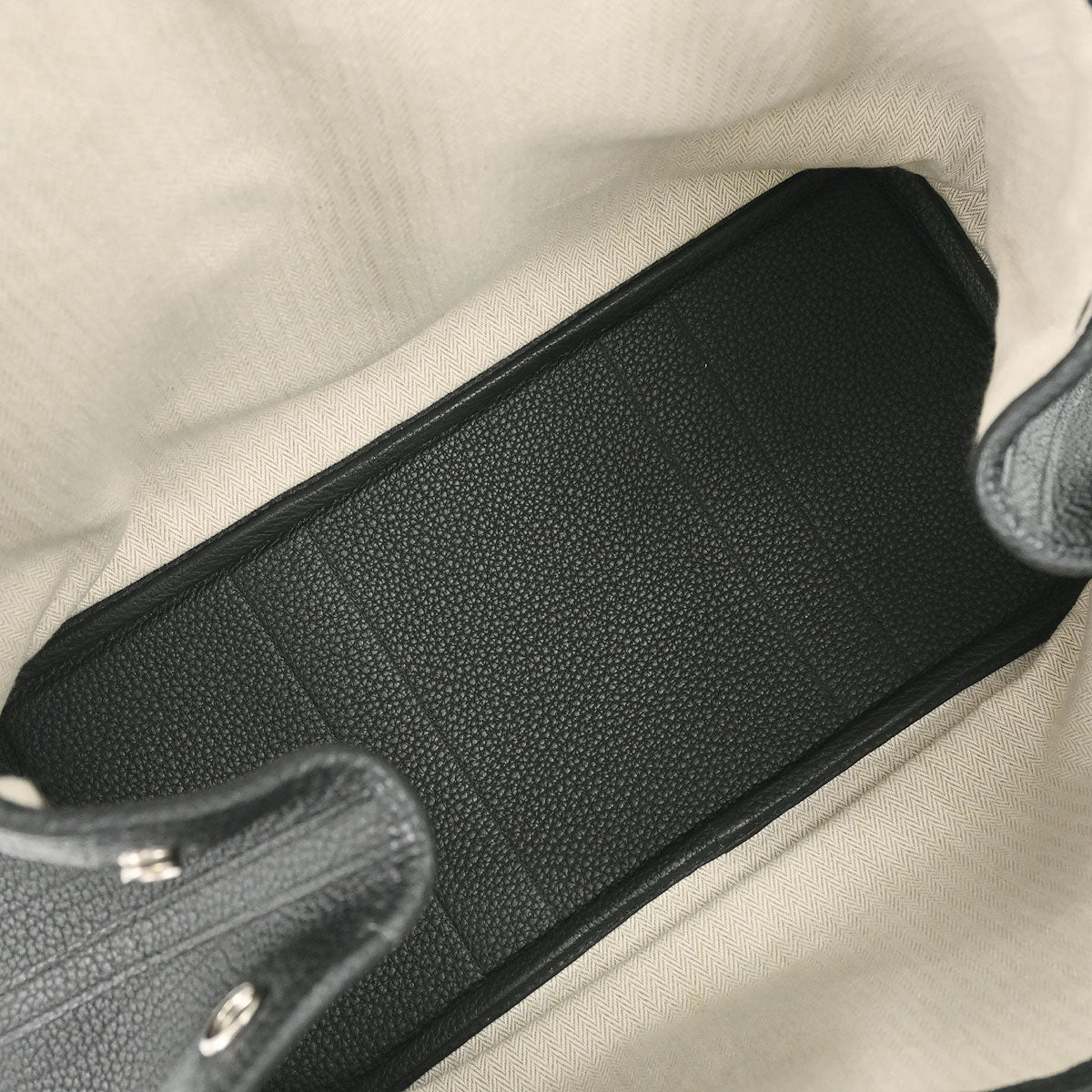 Hermes 2017 Black Negonda Garden Party 36 PM Tote Handbag