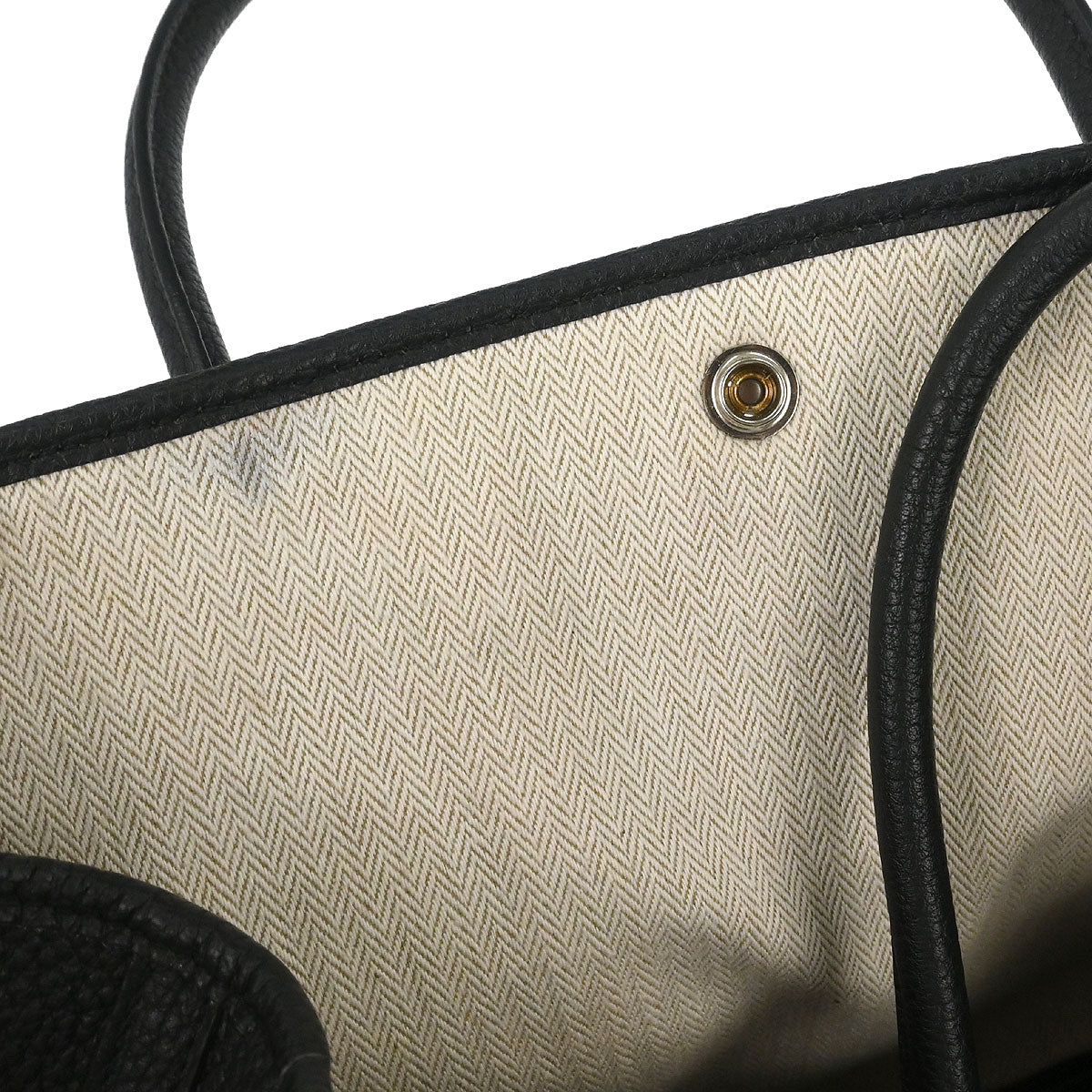 Hermes 2017 Black Negonda Garden Party 36 PM Tote Handbag