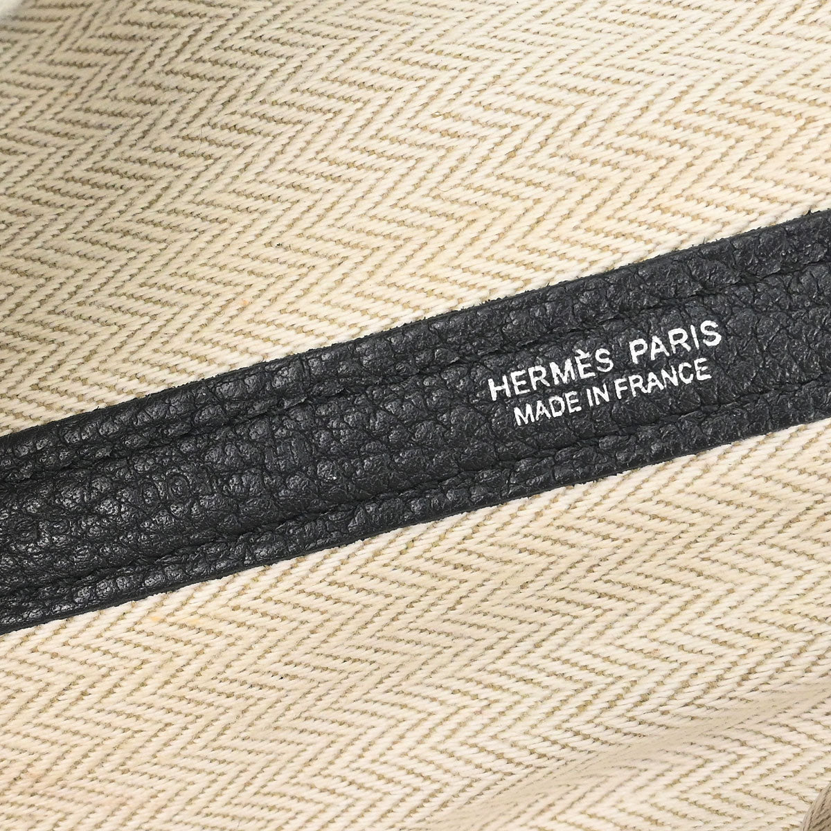 Hermes 2017 Black Negonda Garden Party 36 PM Tote Handbag