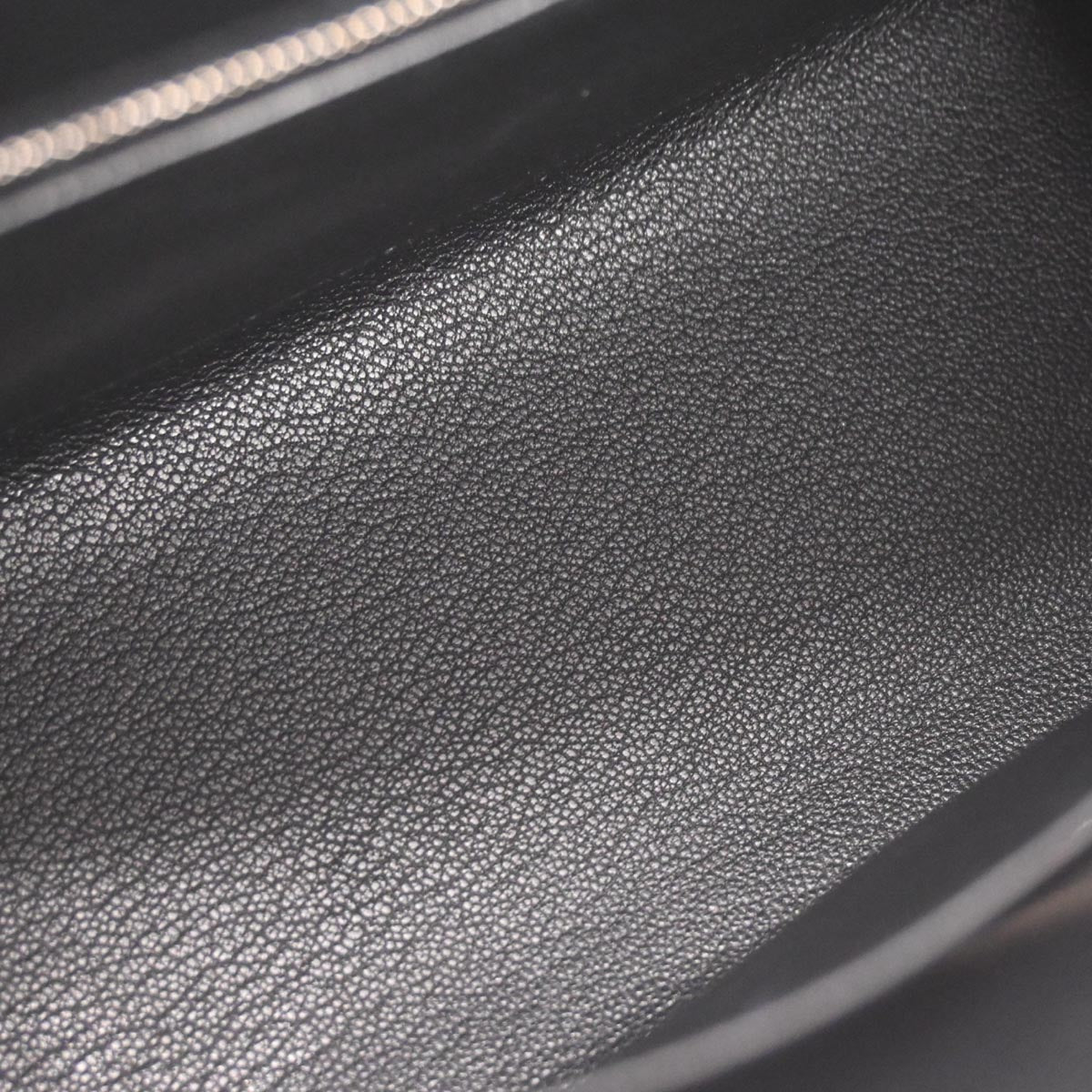 Hermes Black Epsom Kelly 25 Sellier 2way Shoulder Handbag