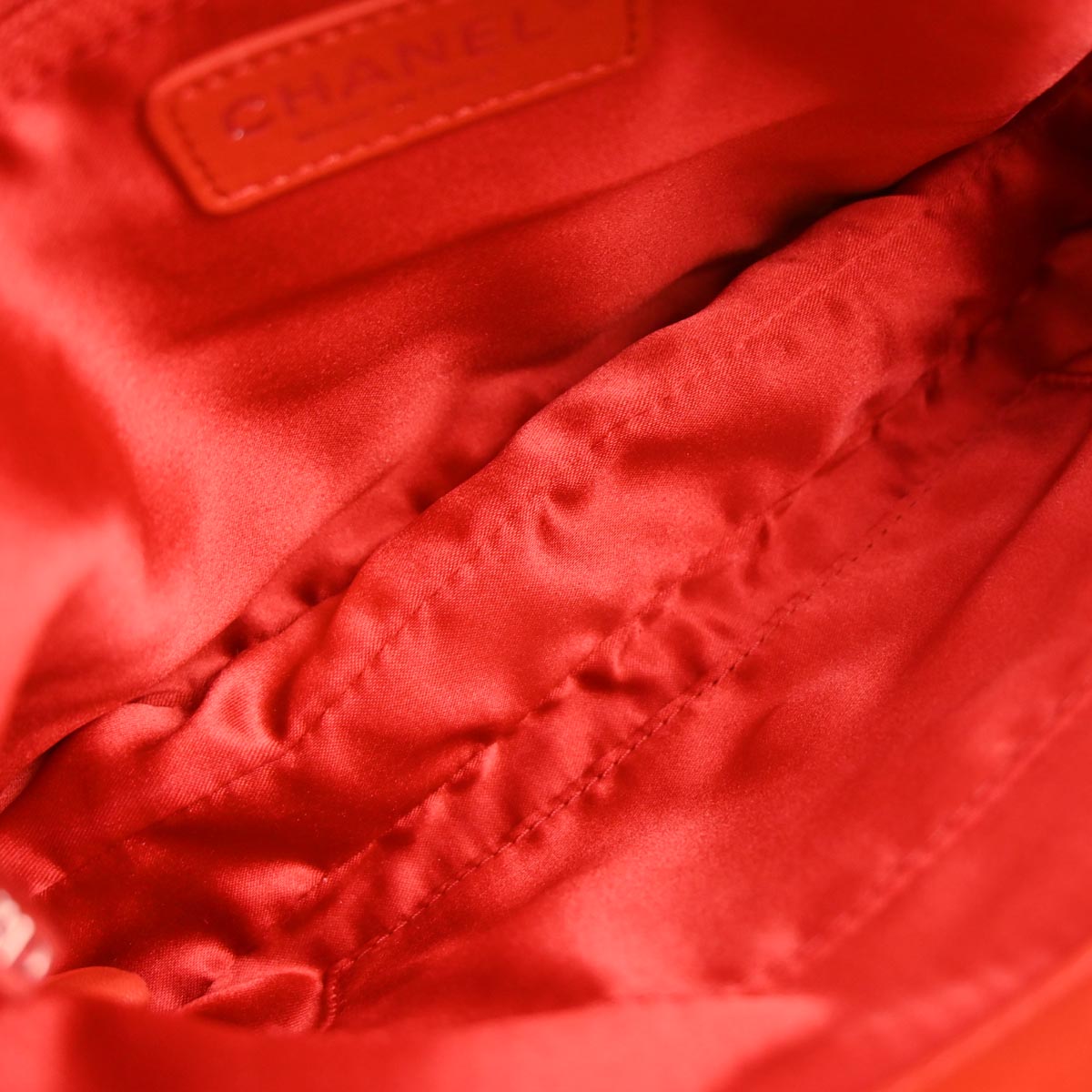 Chanel Red Lambskin Tender Touch Flap Shoulder Bag