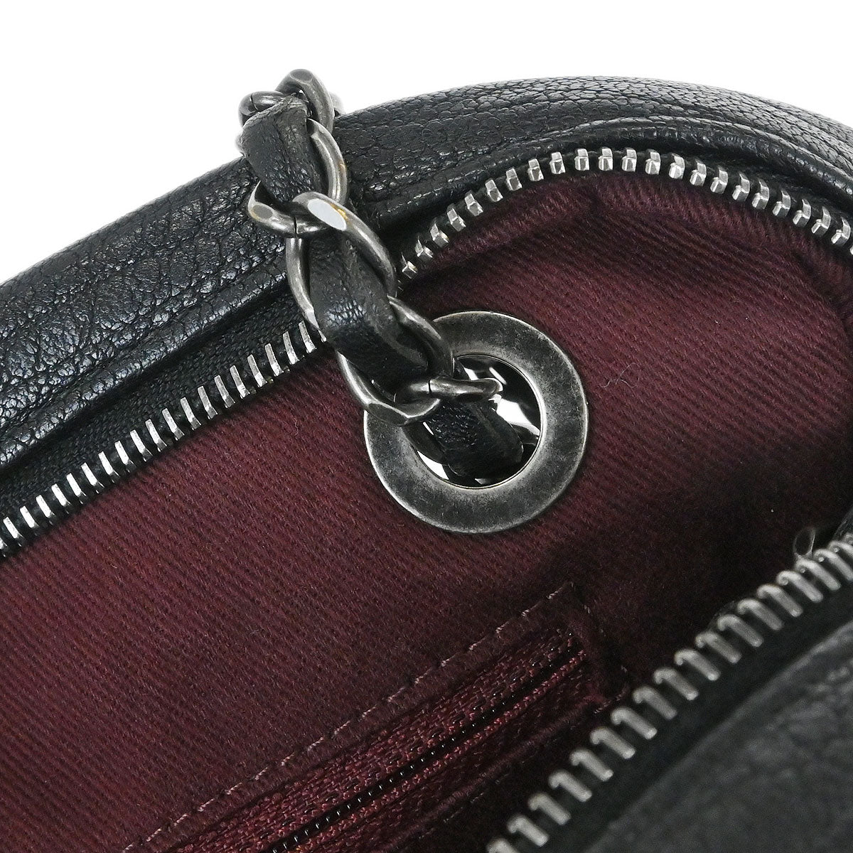 Chanel Black Calfskin Shoulder Bag