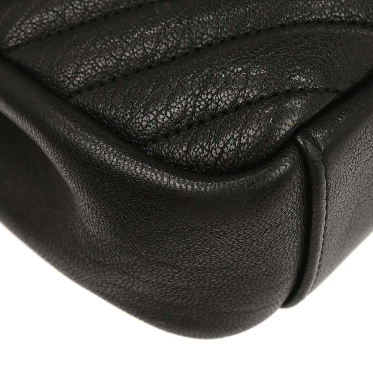 Saint Laurent Black College Medium 2way Shoulder Handbag