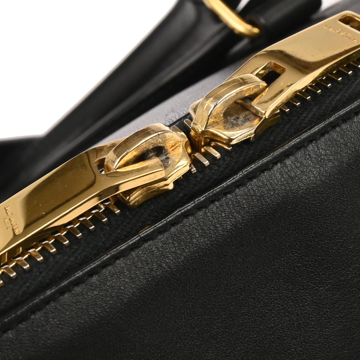 Saint Laurent Black Classic Baby Duffle 2way Shoulder Handbag