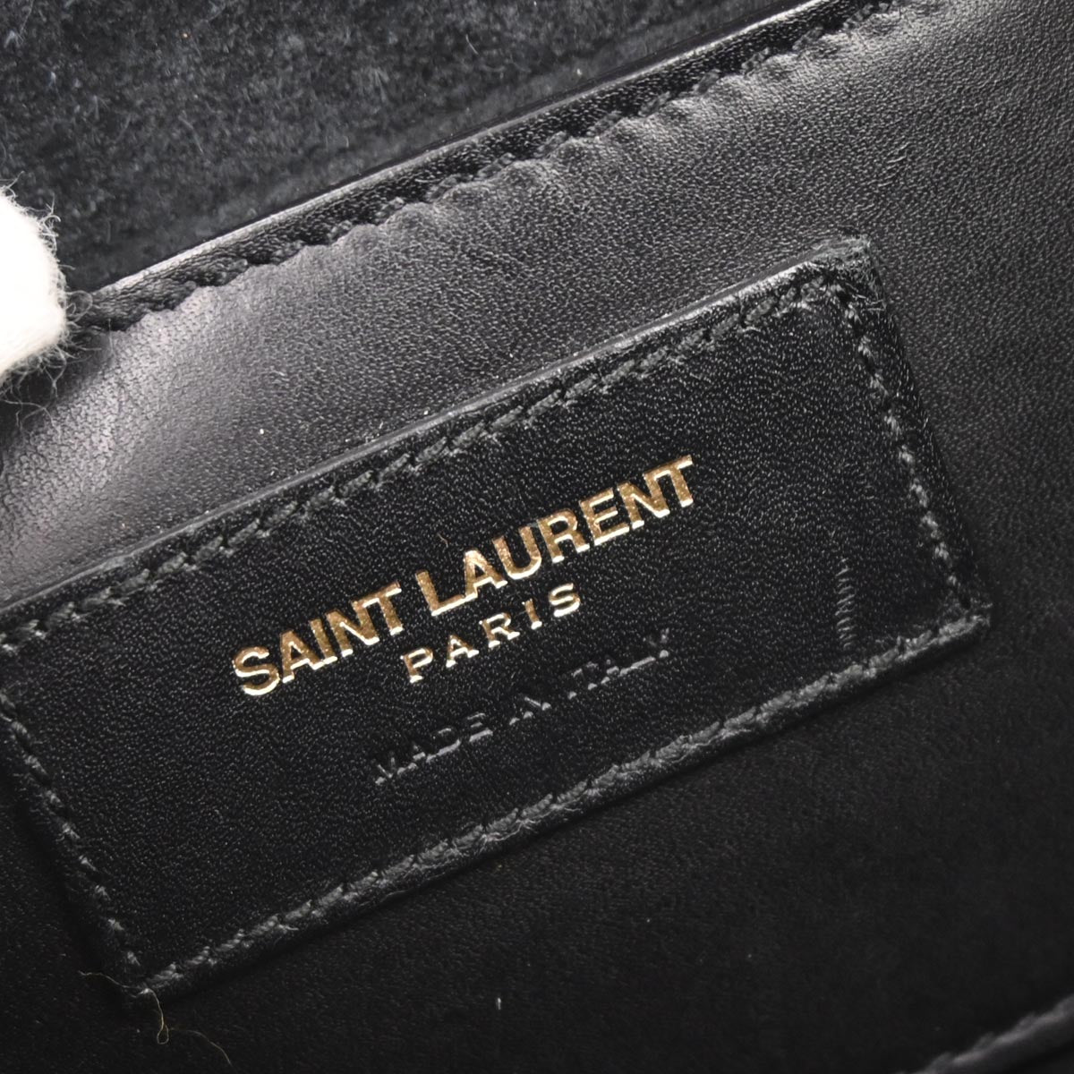 Saint Laurent Black Classic Baby Duffle 2way Shoulder Handbag