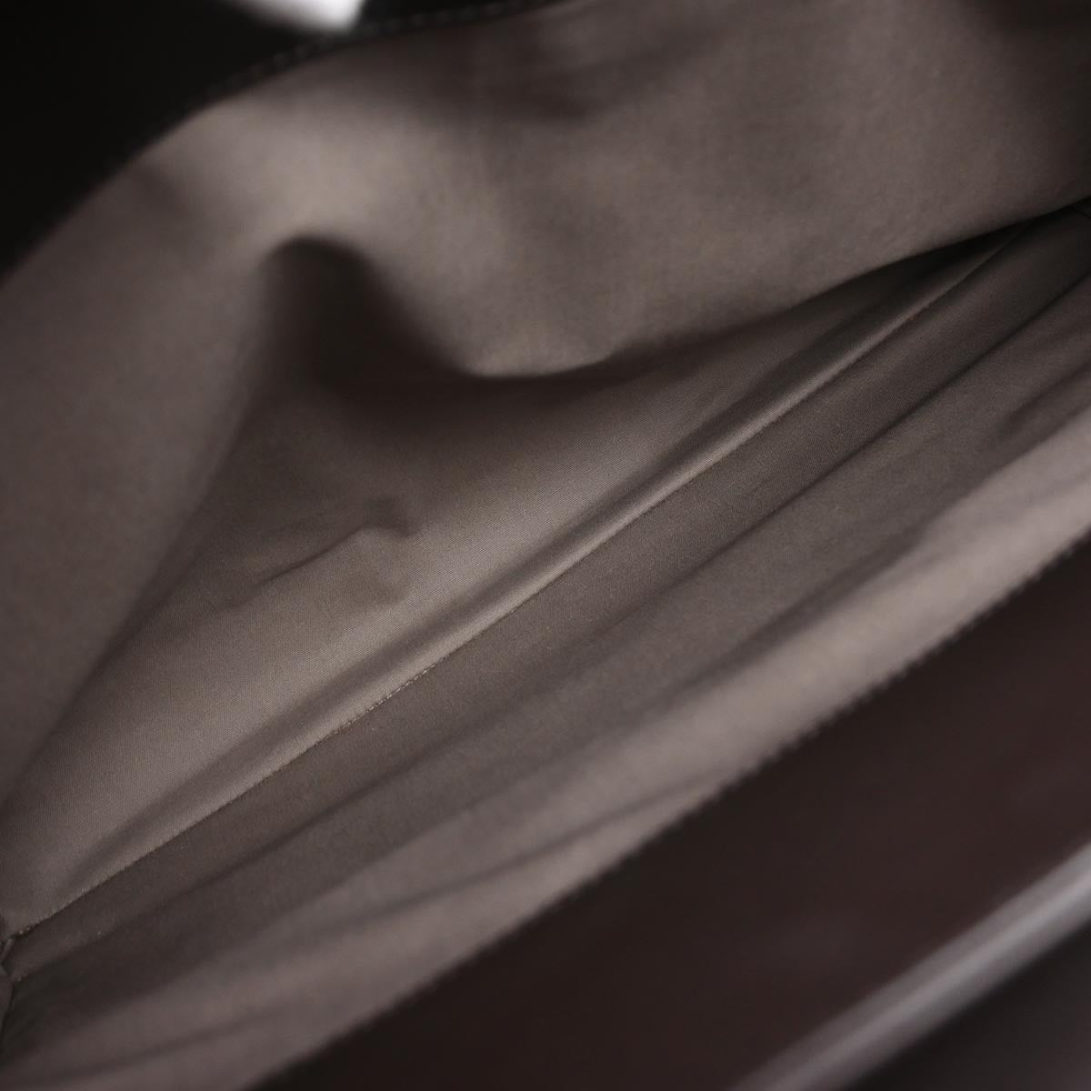 Bottega Veneta Brown Calfskin Intrecciato Briefcase Handbag