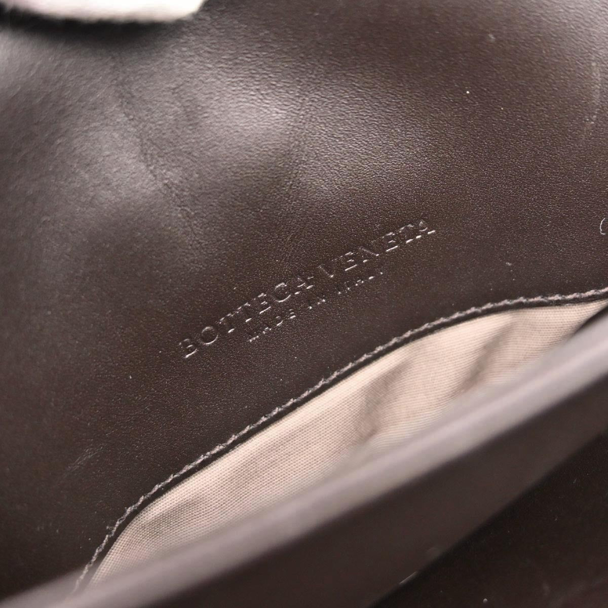 Bottega Veneta Brown Calfskin Intrecciato Briefcase Handbag