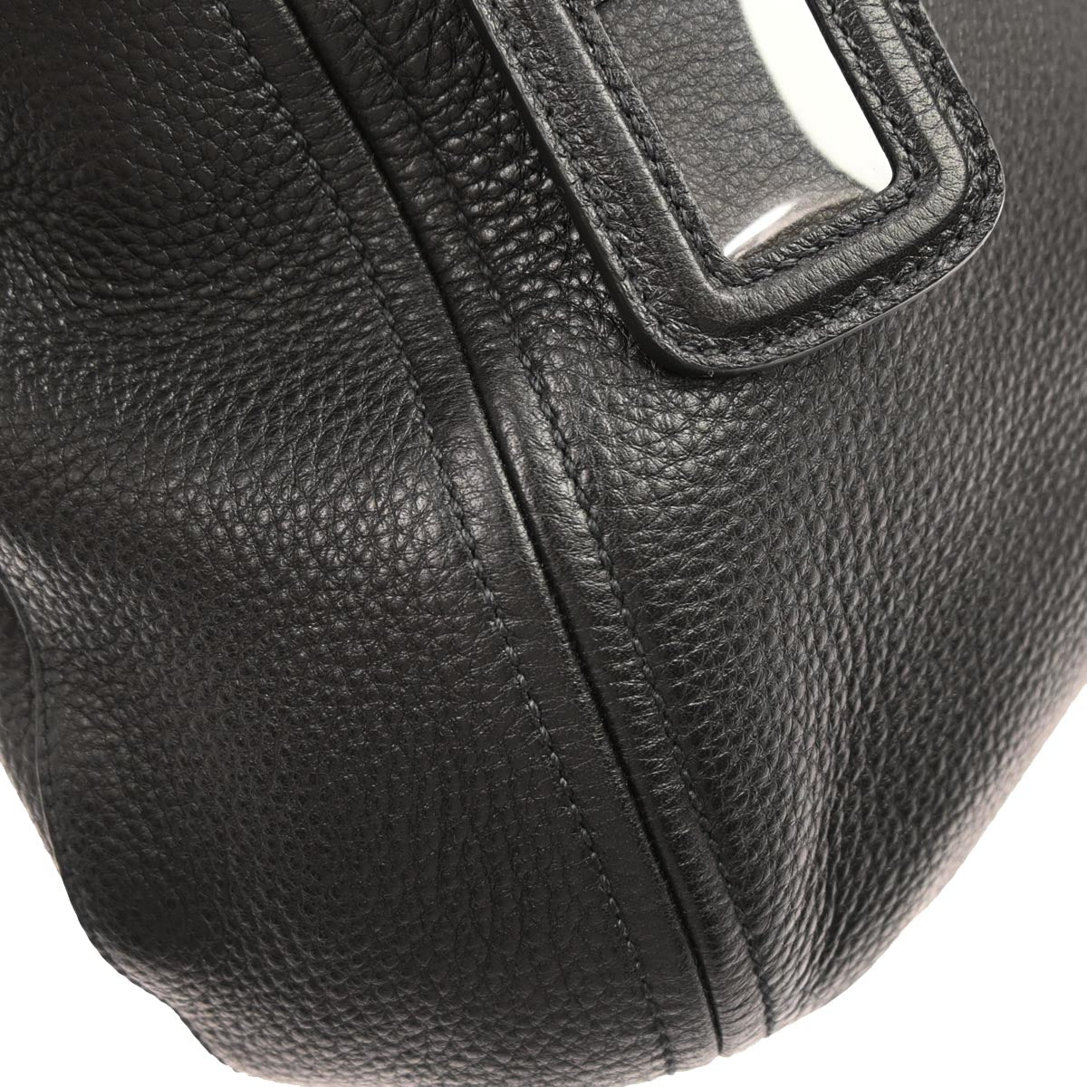 Prada Black Leather 2way Shoulder Handbag