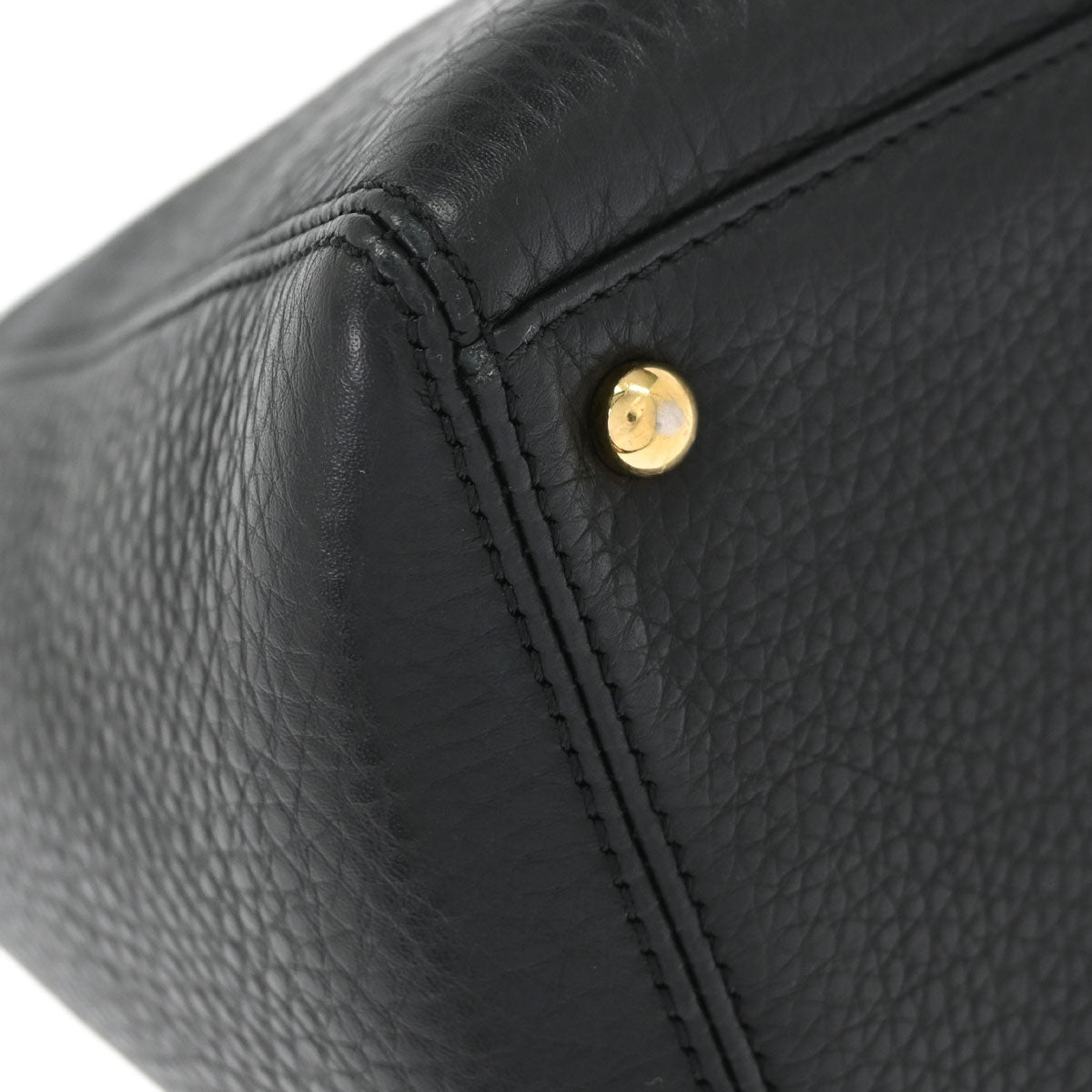 Chanel 2014 Black Deerskin Executive Cerf 2way Shoulder Tote Bag