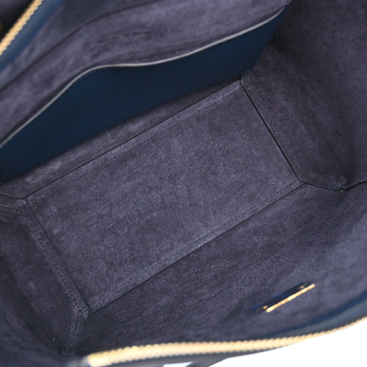 Celine Navy Calfskin Belt Bag Micro 2way Shoulder Handbag