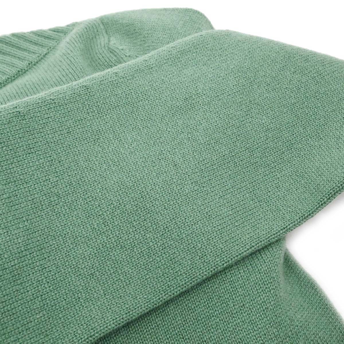 Chanel 2012 Knit Dress Long Cardigan Green #40