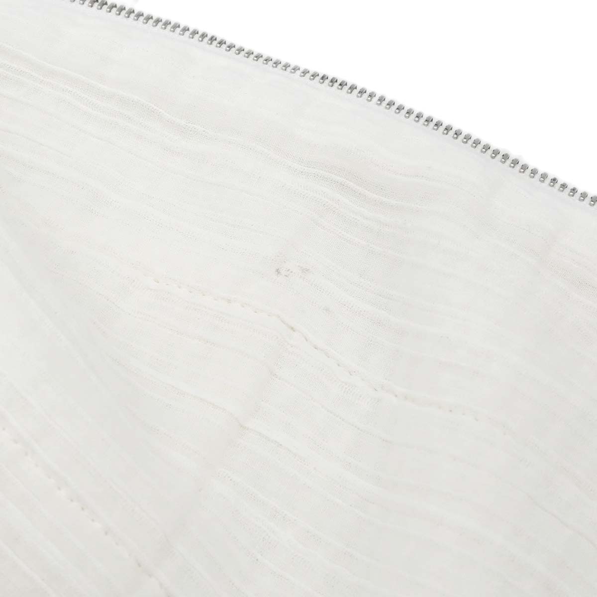 Chanel 2011 Setup Suit Jacket Skirt White Tweed #42