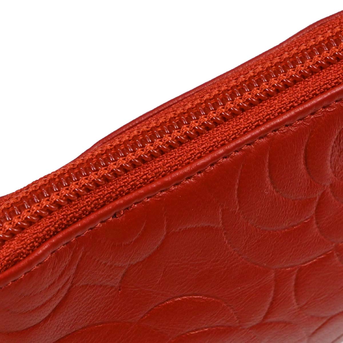 Chanel 2011 Red Lambskin Coin Purse Wallet