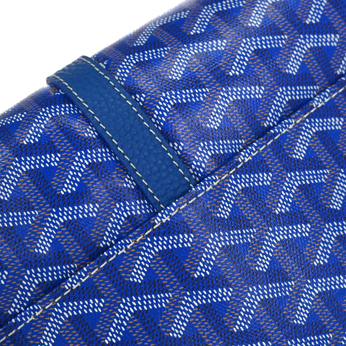Goyard Blue Belvedere MM Shoulder Bag