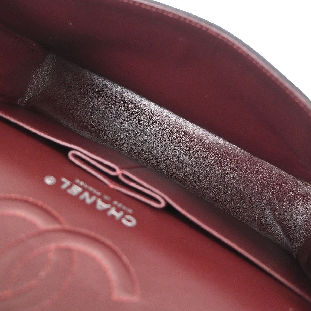 Chanel Black Lambskin Small Classic Double Flap Shoulder Bag