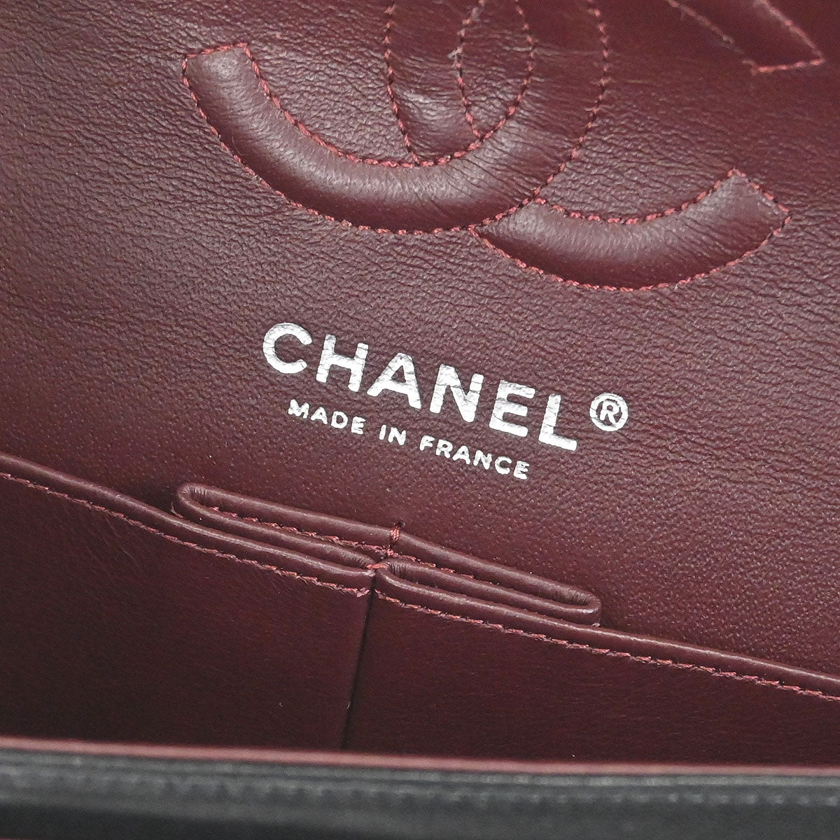 Chanel Black Lambskin Small Classic Double Flap Shoulder Bag