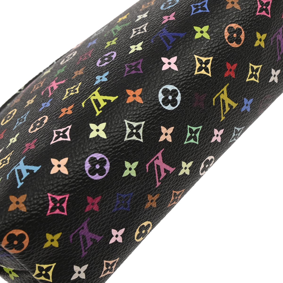 Louis Vuitton Black Monogram Multicolor Pochette Cosmetic M47355