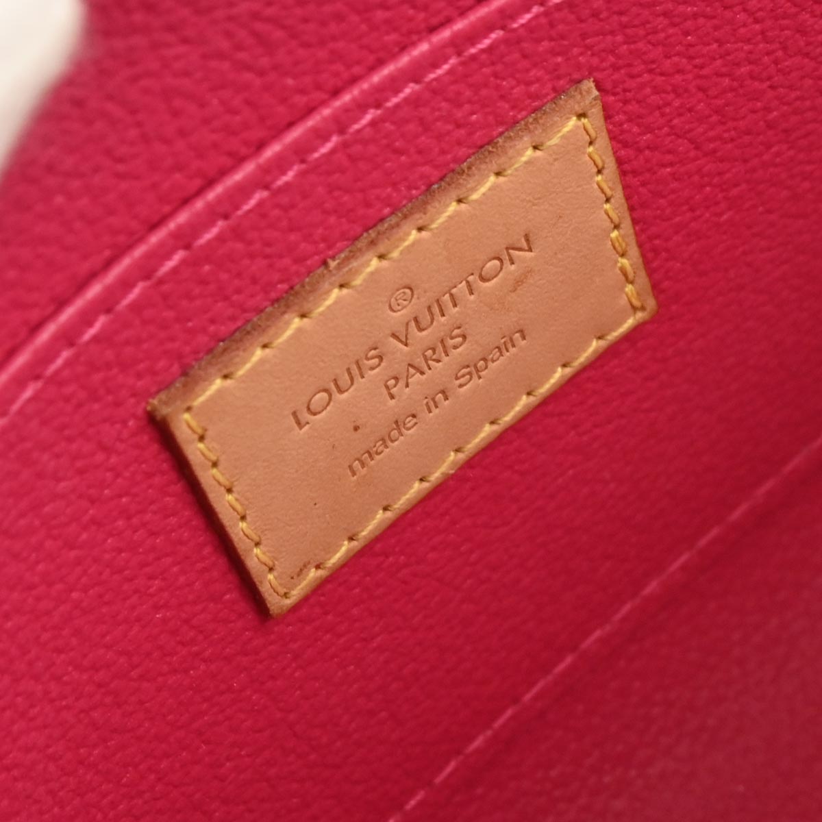 Louis Vuitton Black Monogram Multicolor Pochette Cosmetic M47355