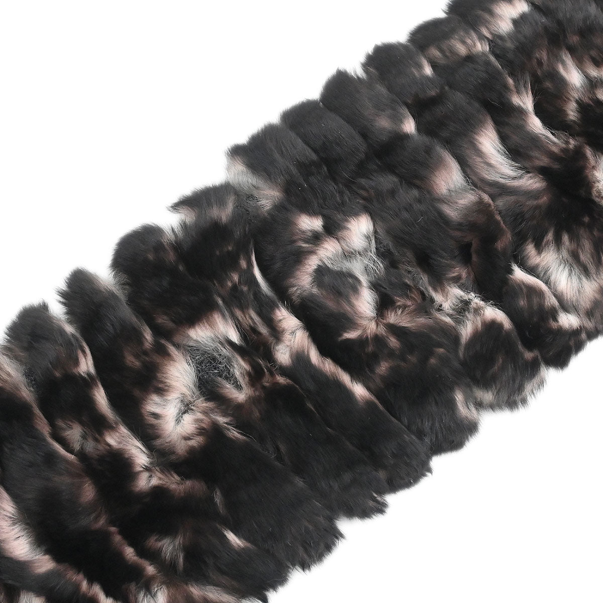 Chanel Orylag Shawl Muffler Stole Brown Small Good