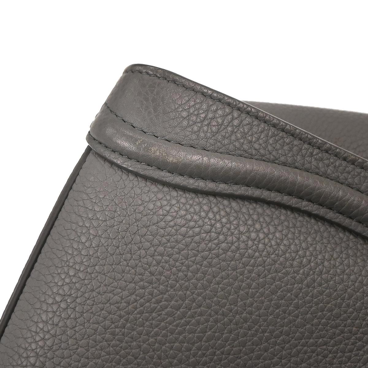 Celine Gray Nano Luggage 2way Shoulder Tote Bag