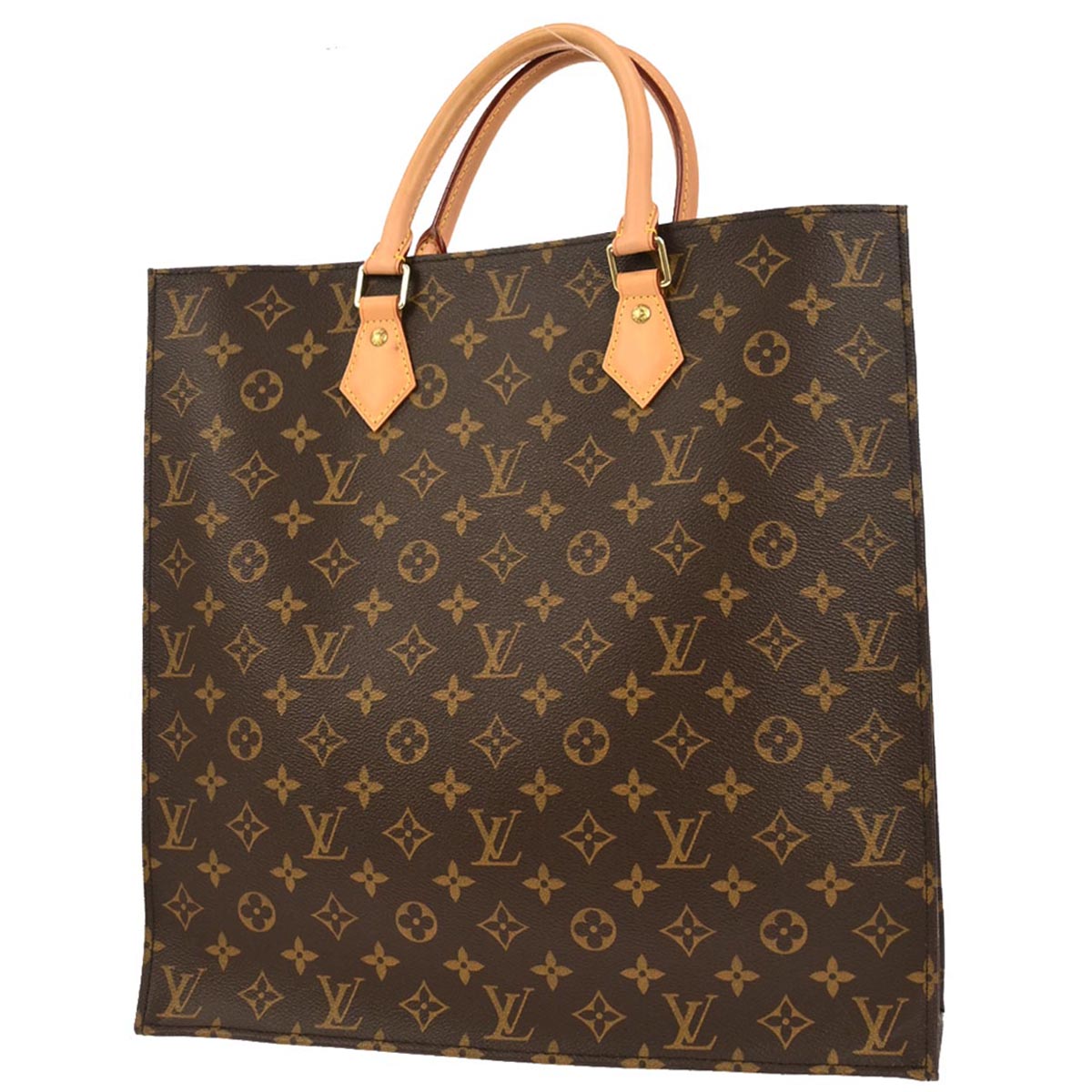 Louis Vuitton Monogram Sac Plat NM Tote Handbag M40805