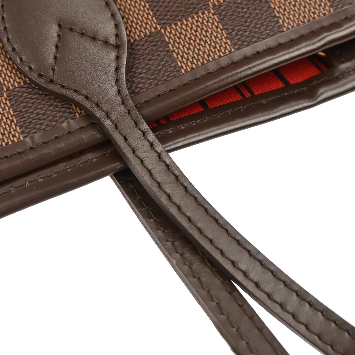 Louis Vuitton Damier Neverfull MM Shoulder Tote Bag N51105