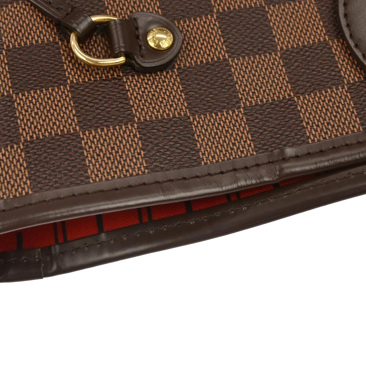 Louis Vuitton Damier Neverfull MM Shoulder Tote Bag N51105