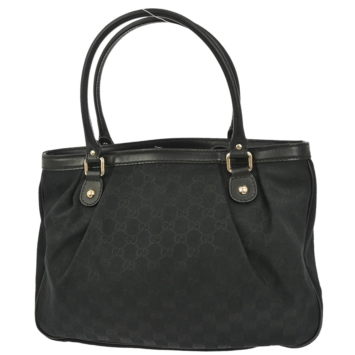 Gucci Black Sukey GG Tote Bag