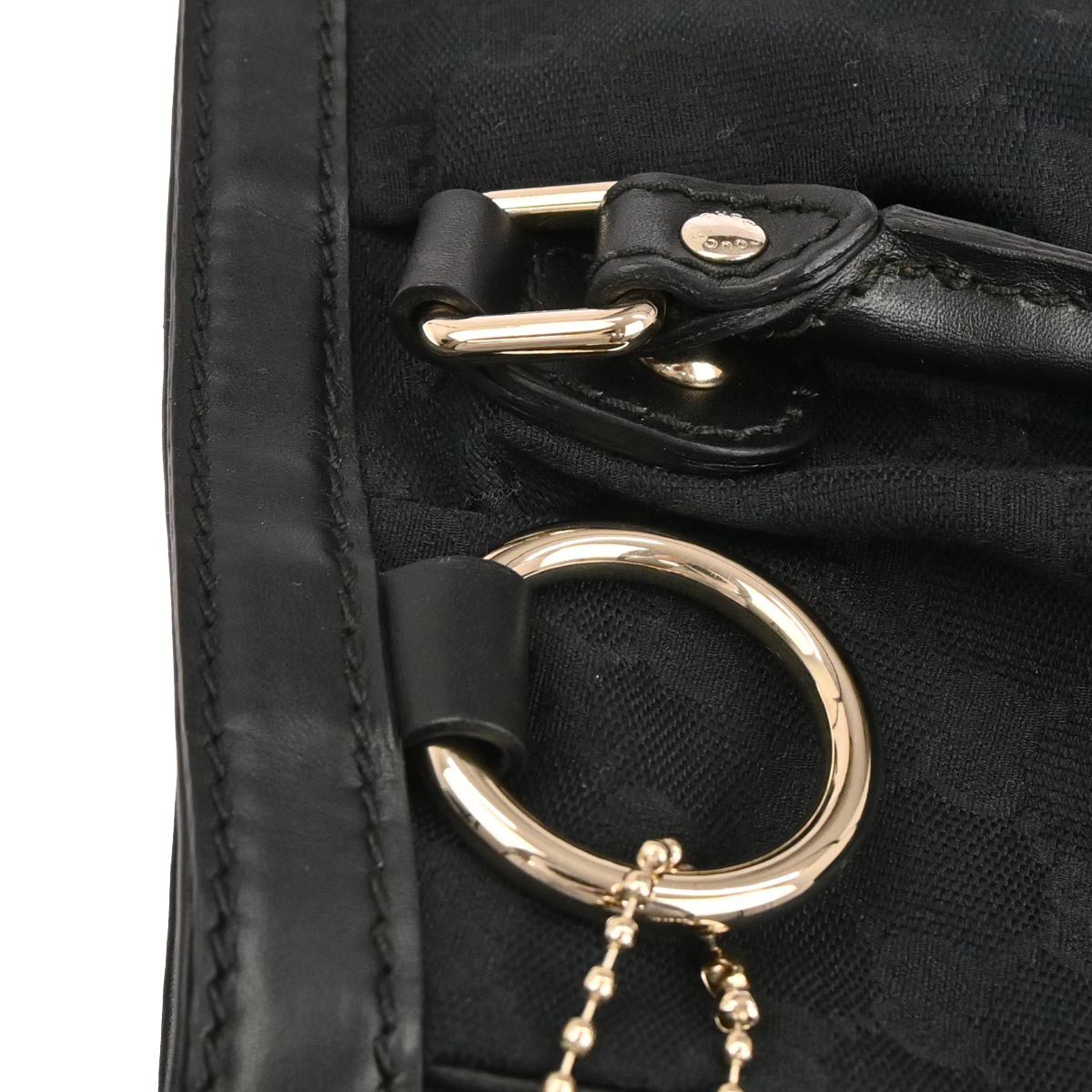 Gucci Black Sukey GG Tote Bag