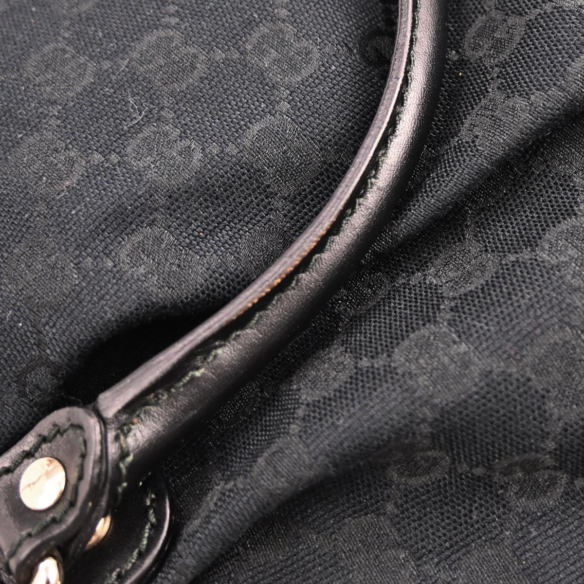 Gucci Black Sukey GG Tote Bag