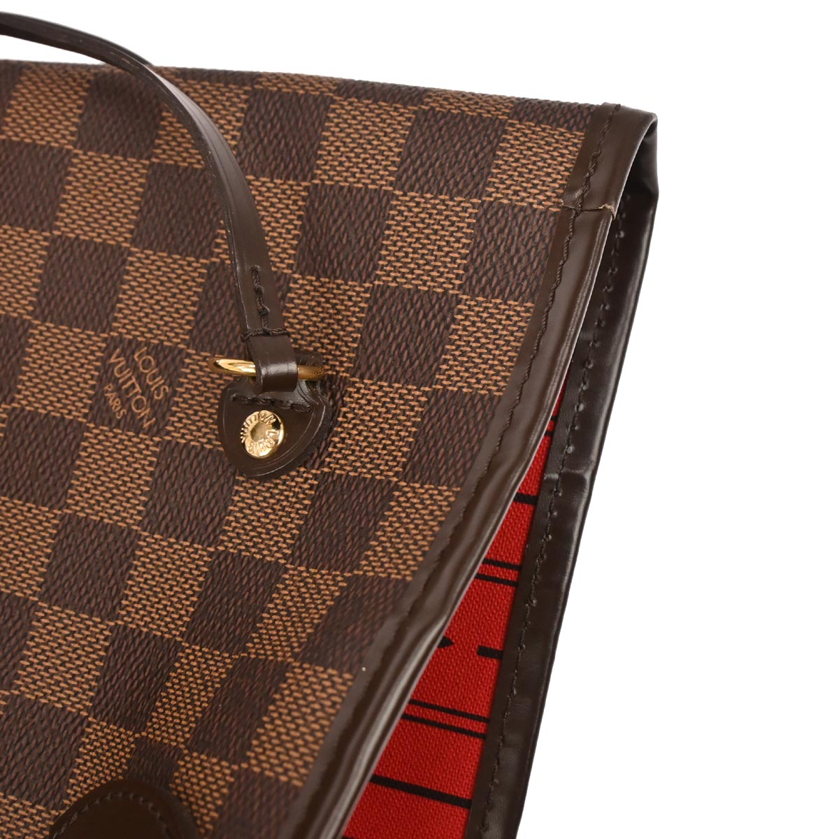 Louis Vuitton Damier Neverfull MM Shoulder Tote Bag N51105
