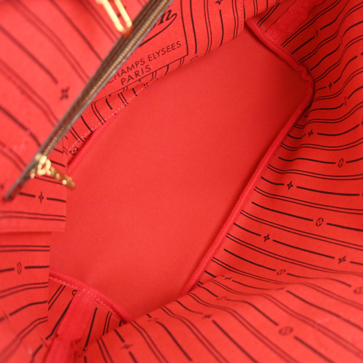 Louis Vuitton Damier Neverfull MM Shoulder Tote Bag N51105