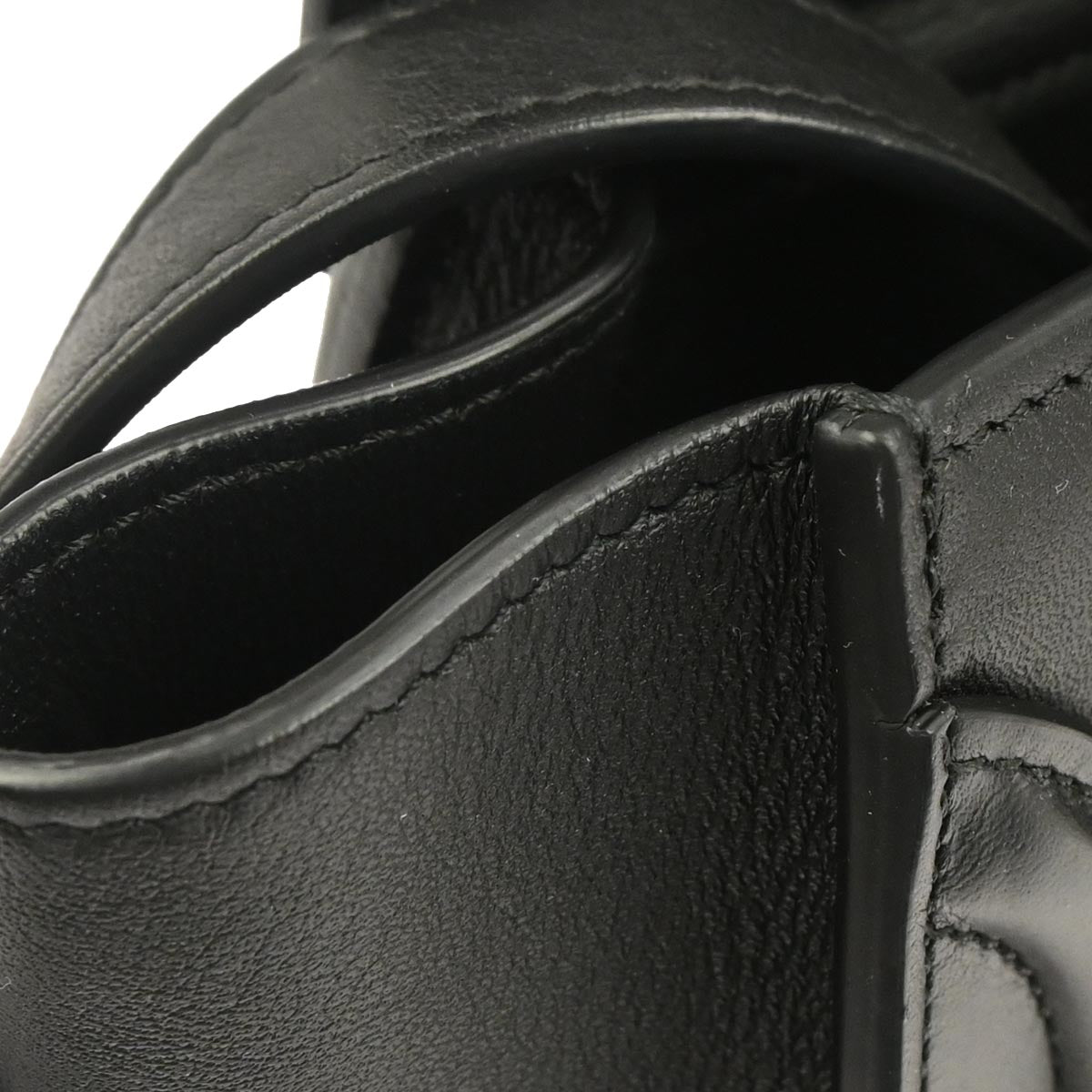 Celine Black Nano Luggage 2way Shoulder Tote Bag