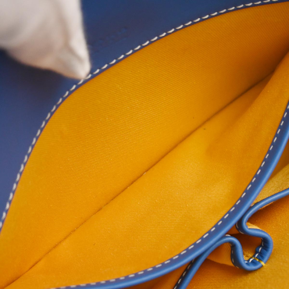 Goyard Blue Belvedere PM Shoulder Bag