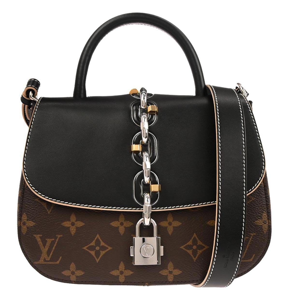 Louis Vuitton Monogram Chain It PM 2way Shoulder Handbag M44115