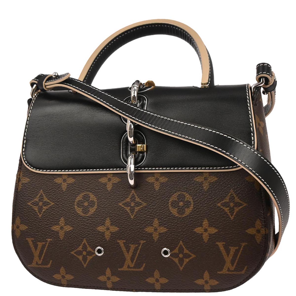 Louis Vuitton Monogram Chain It PM 2way Shoulder Handbag M44115